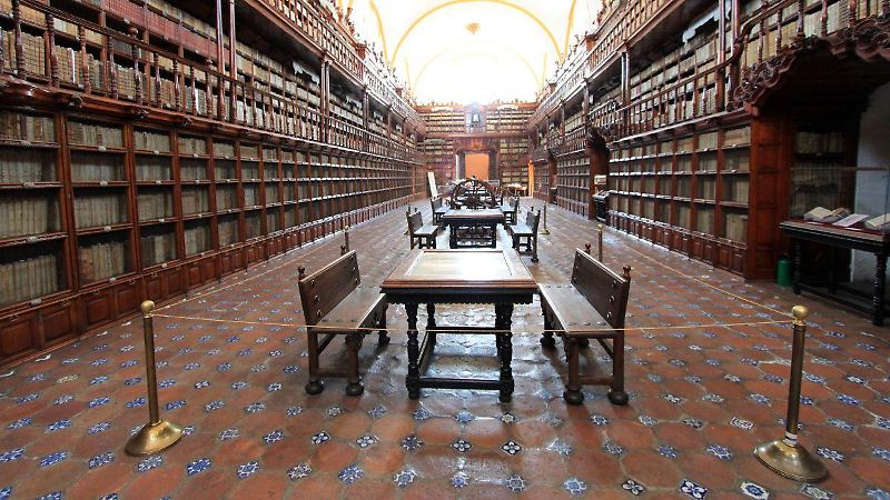 Biblioteca Palafoxiana en Puebla